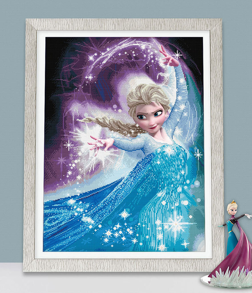 Camelot Dots Elsa Magic Diamond Painting Kit
