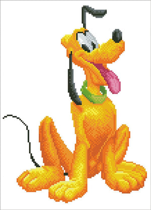 Pluto de Disney - Trousse d'art broderie diamant de Camelot DOTZ