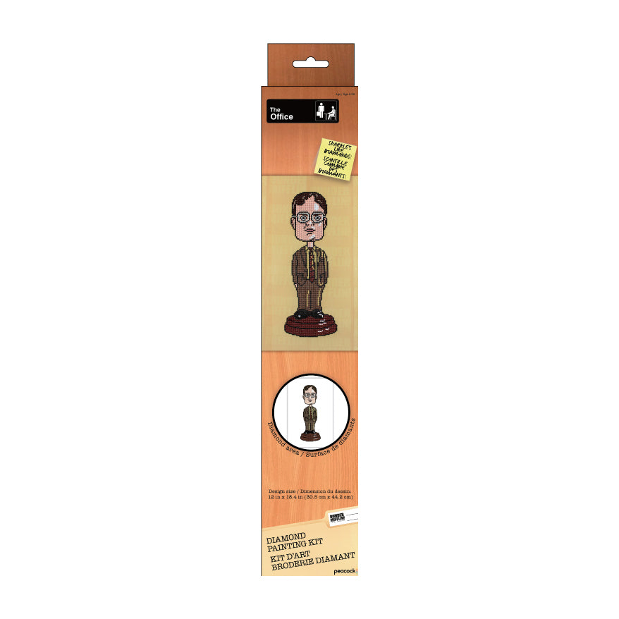 Camelot Dots - The Office - Dwight Bobblehead Diamond Painting Kit