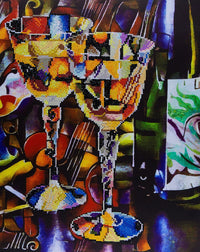 Diamond Art Abstract Wine