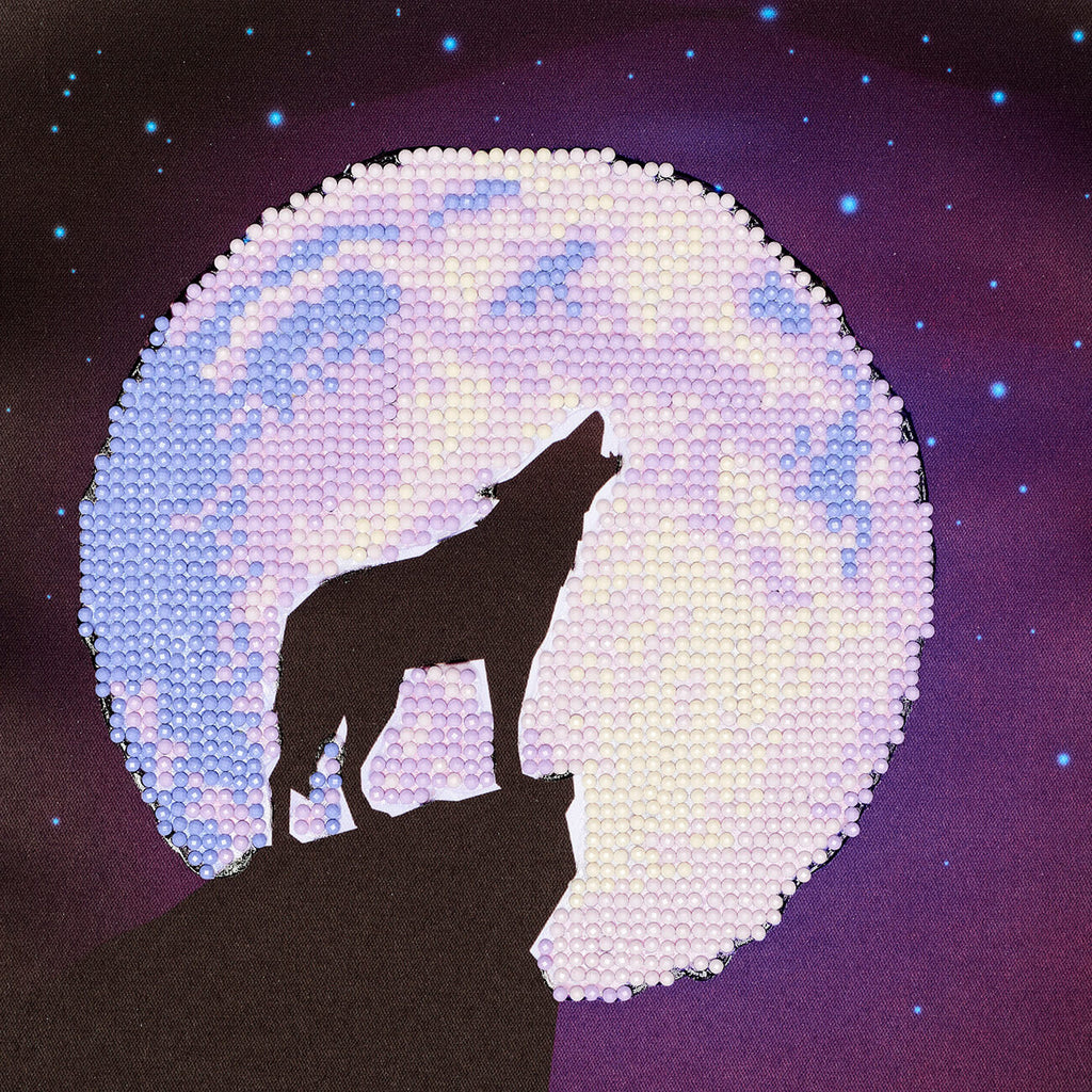 Diamond Art Wolf Moon