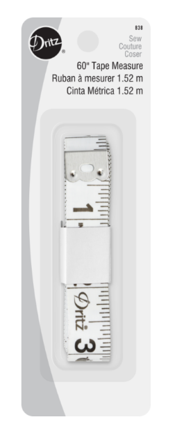 Dritz Tape Measure, 60" (Reinforced Fiberglass)