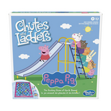 Hasbro Gaming - Chutes & Ladders-Peppa Pig Board Game - Bilingual