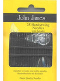 John James Hand Sewing Needles (Sharps / Embroidery / Darners), 25 count