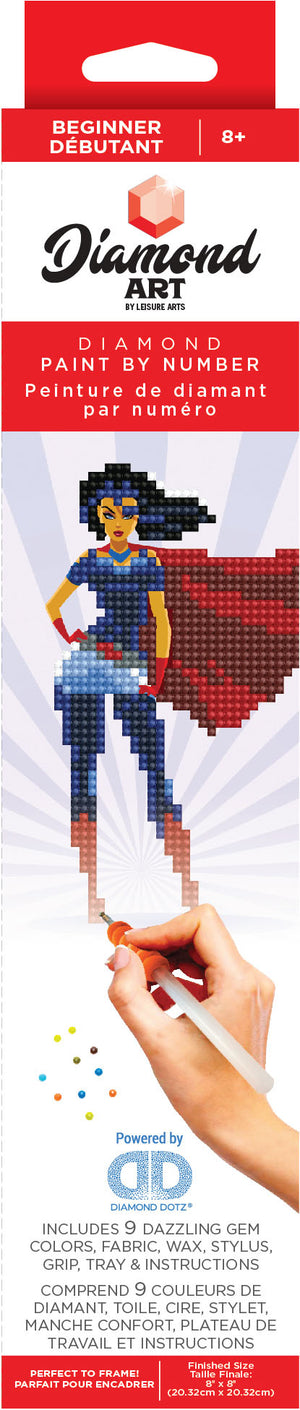 Diamond Art Hero Girl