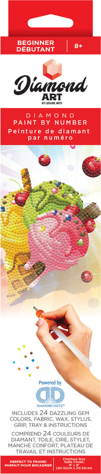 Diamond Art Ice Cream