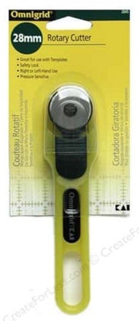 Omnigrid Rotary Cutter, 28mm, Soft Cushion Handle