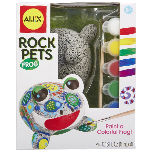 Alex Craft Rock Pets Frog Kids Art and Craft Activity