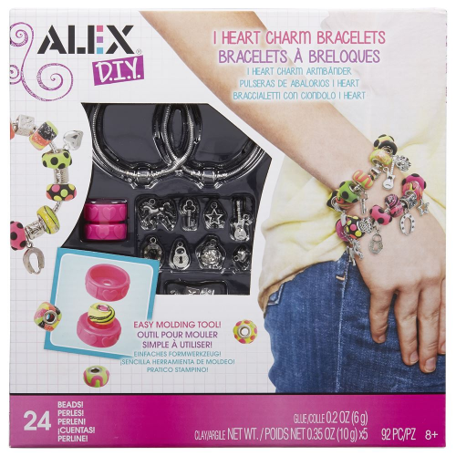ALEX Toys DIY  I Heart Charm Bracelets Kids Art and Craft Activity