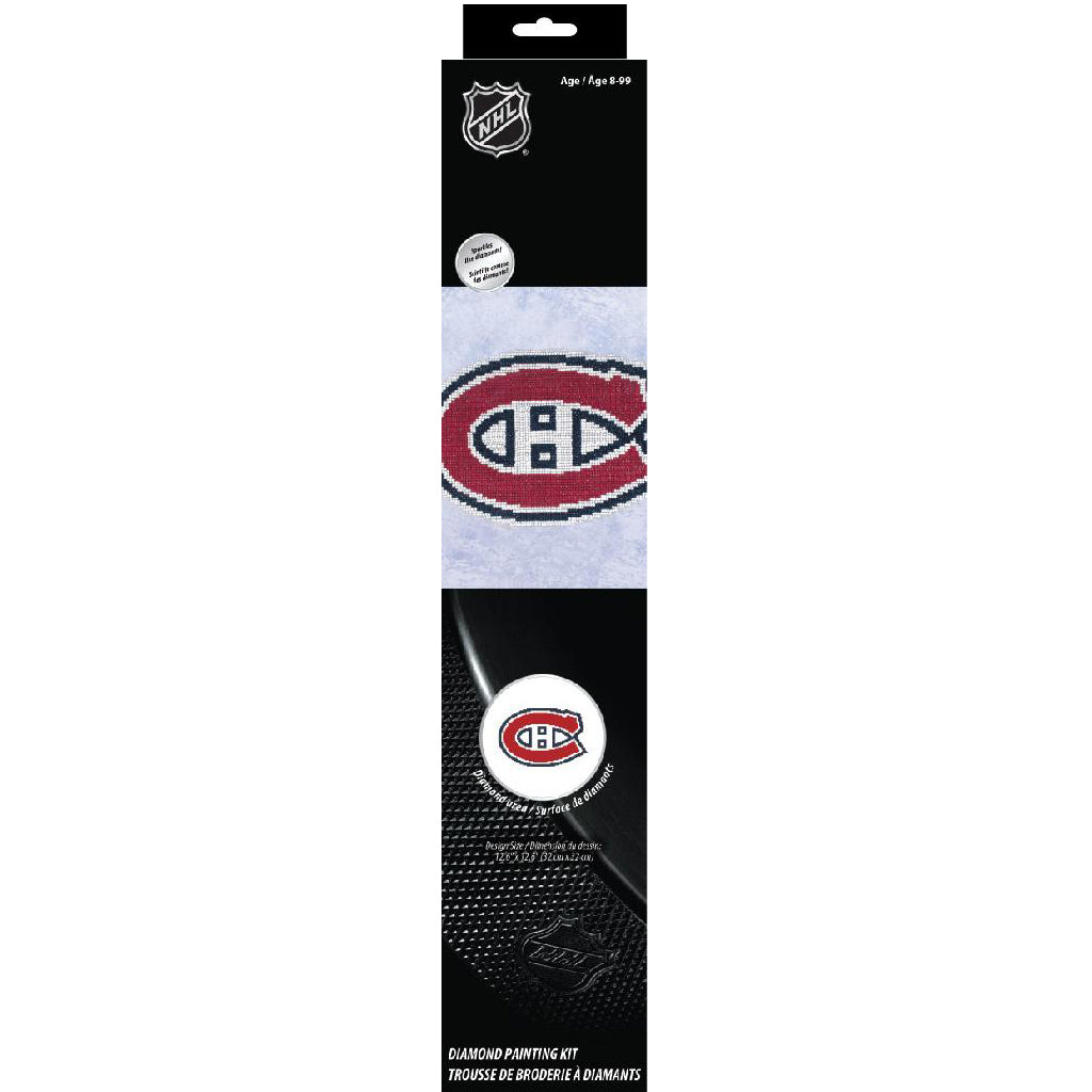 Officially Licensed Camelot Dots NHL Montreal Canadiens Diamond Painting Kit