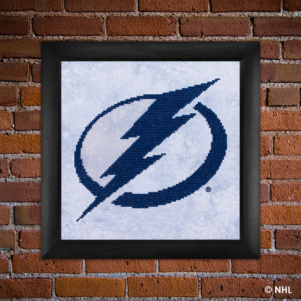 Officially Licensed Camelot Dots NHL Tampa Bay Lightning Diamond Painting Kit