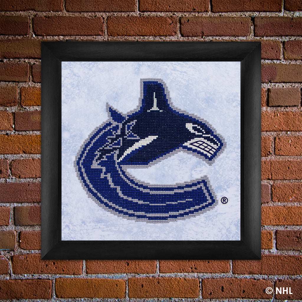 Officially Licensed Camelot Dots NHL Vancouver Canucks Diamond Painting Kit