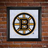 Officially Licensed Camelot Dots NHL Boston Bruins Diamond Painting Kit